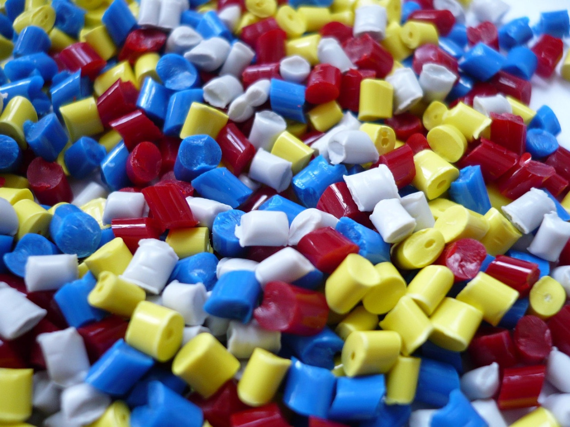 Polymer granules for industrial production